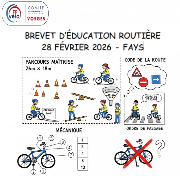 Brevet d'éducation routière - Fays